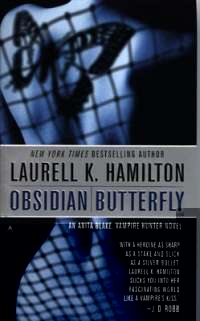 Обложка - Лорел Гамильтон - Обсидиановая бабочка